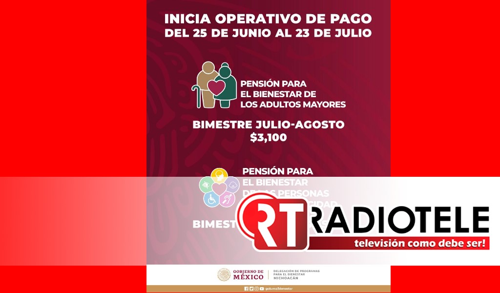 Iniciará Bienestar Michoacán operativo de pago a Adultos Mayores y Personas con Discapacidad