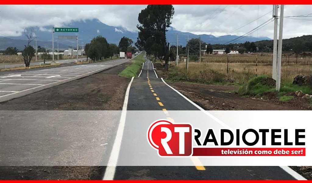 Sin precedentes, construcción de ciclovías en Michoacán