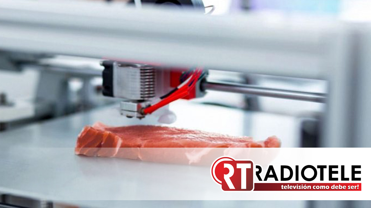 Científicos imprimen en 3D carne cultivada en laboratorio