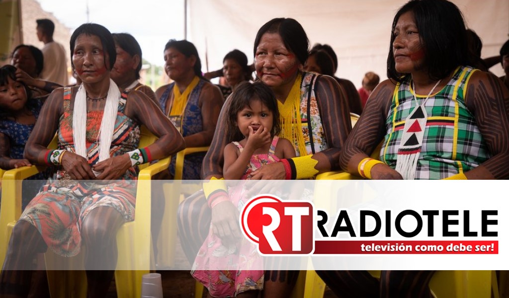 Se manifiestan comunidades indígenas de Michoacán para exigir vacuna anti-covid