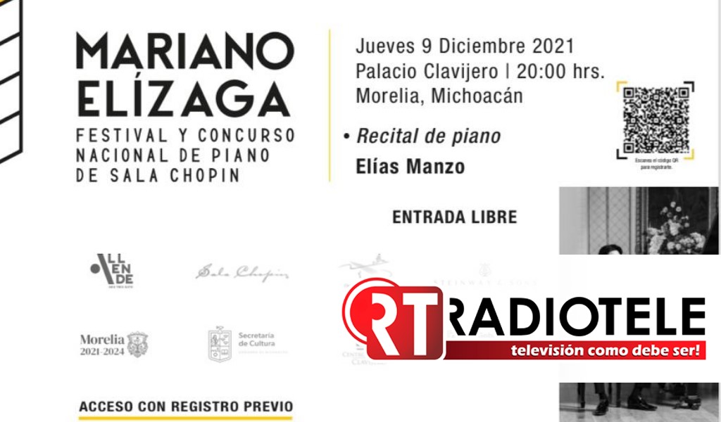 El Festival y Concurso Nacional de Piano “Mariano Elízaga” y SeCultura unen esfuerzos y presentan conciertos gratuitos