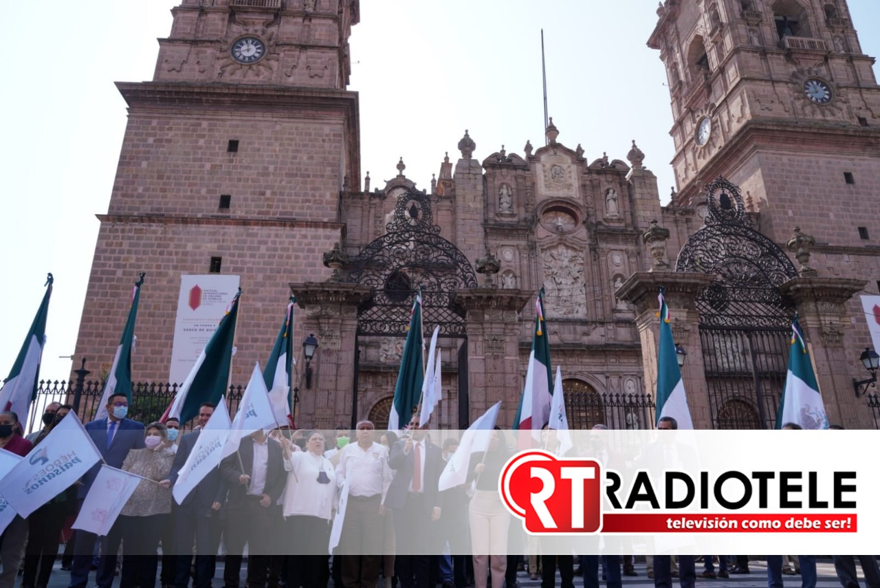En Michoacán inicia programa nacional Héroes Paisanos.