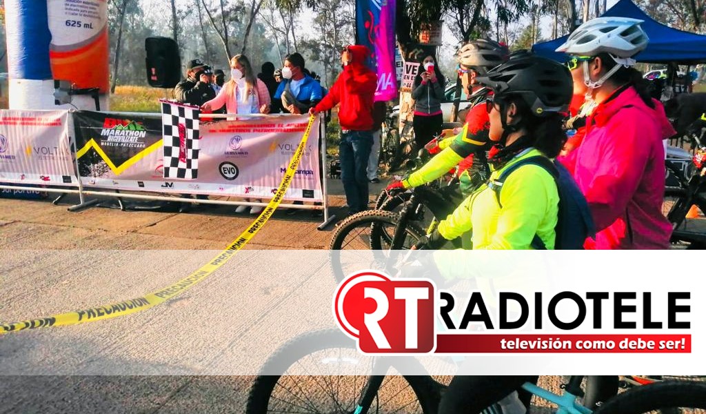 Titular de Imcufide da banderazo de salida a Bike Maratón