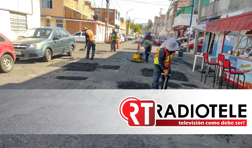 Gobierno Municipal suma 250 calles intervenidas en trabajos de bacheo