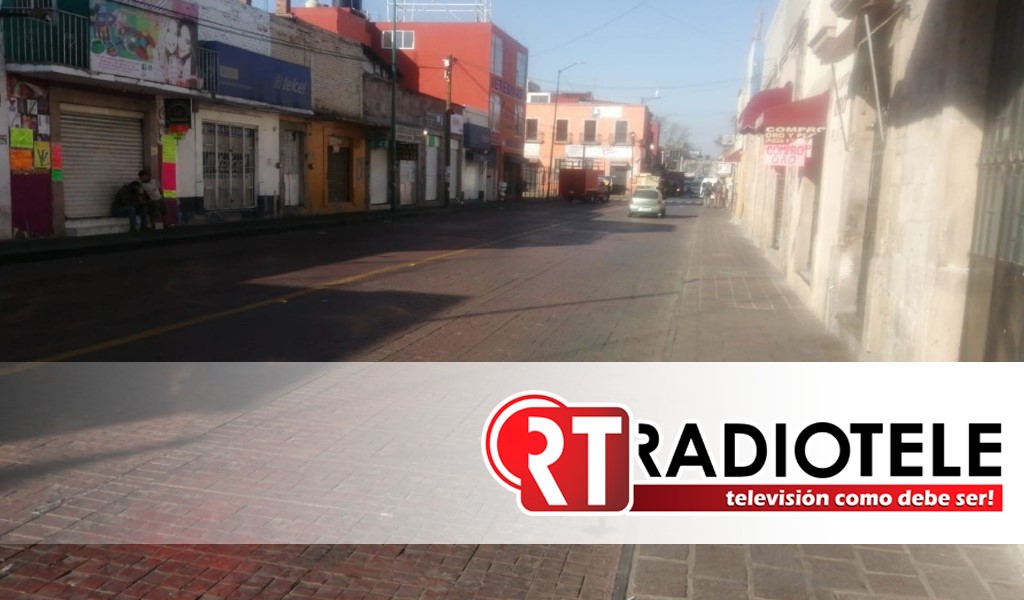 Se retiran comerciantes tolerados en espacios públicos de Morelia