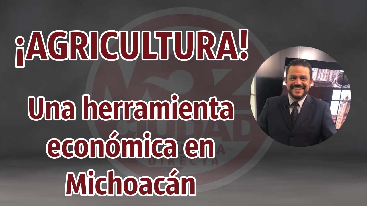 Agricultura en Michoacán debe ser una herramienta económica