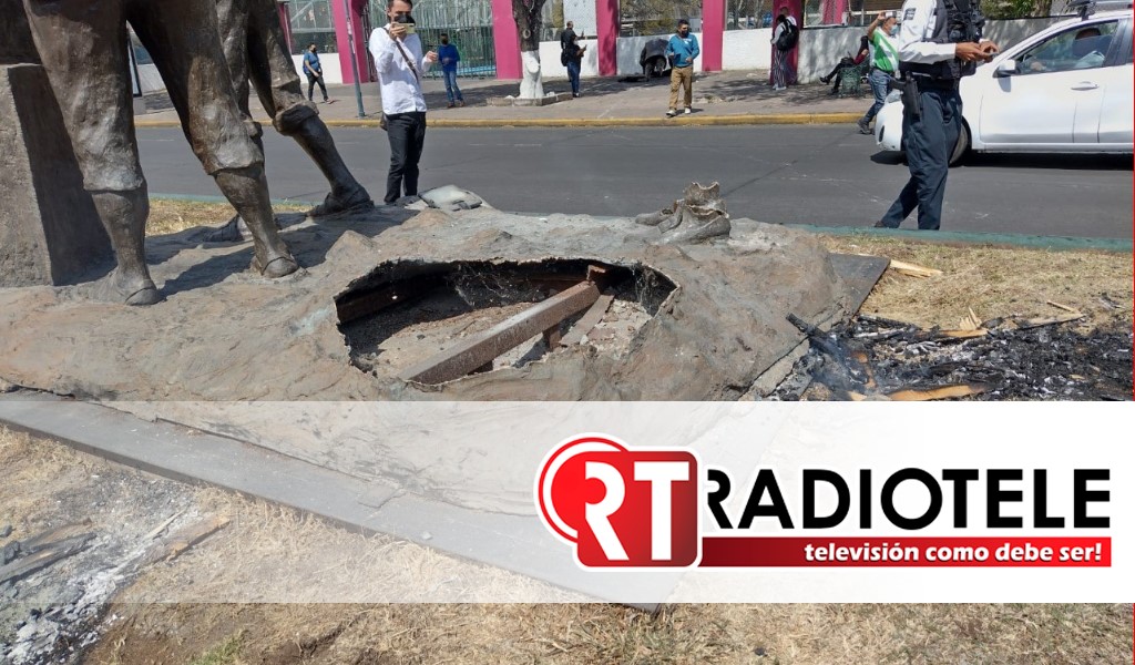 El Ayuntamiento de Morelia reprueba derribo de monumento a los constructores