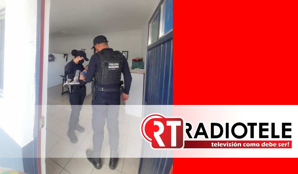 Garantizó Policía Municipal de Pátzcuaro regreso de menor extraviado sano y a salvo