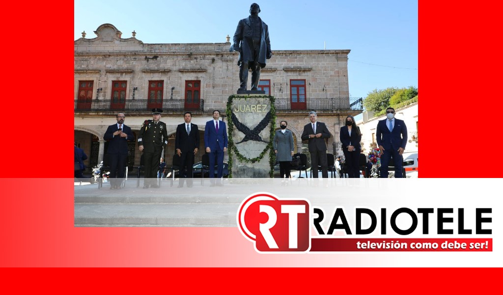 Conmemora Ayuntamiento el CCXVI Aniversario del Natalicio de Benito Juárez