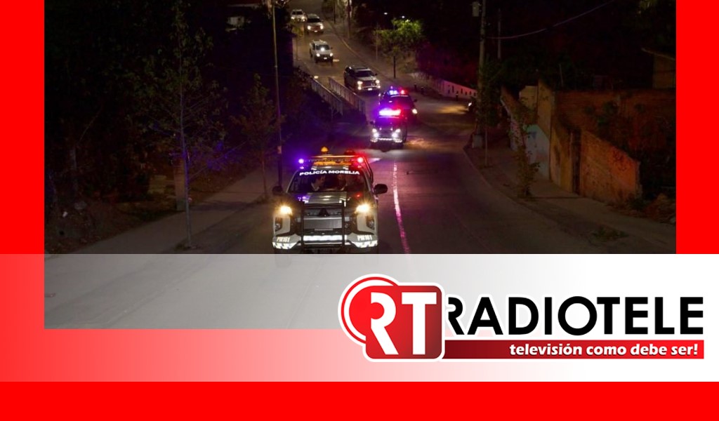 Incrementa Policía Morelia, vigilancia en la ciudad