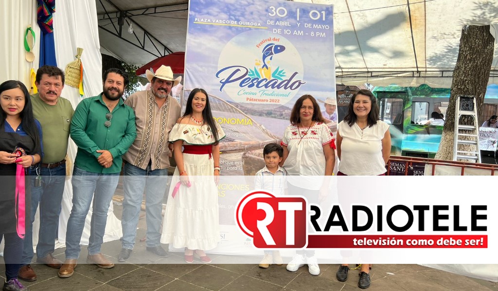 Arrancó en Pátzcuaro el Festival del Pescado