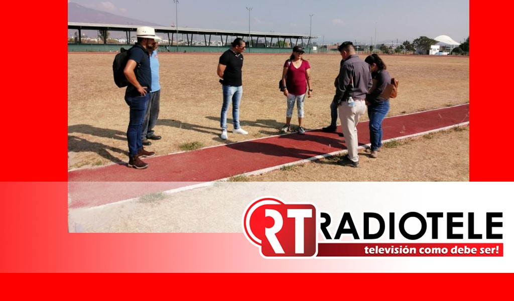 Arranca rehabilitación de pista de atletismo del Complejo Deportivo Bicentenario