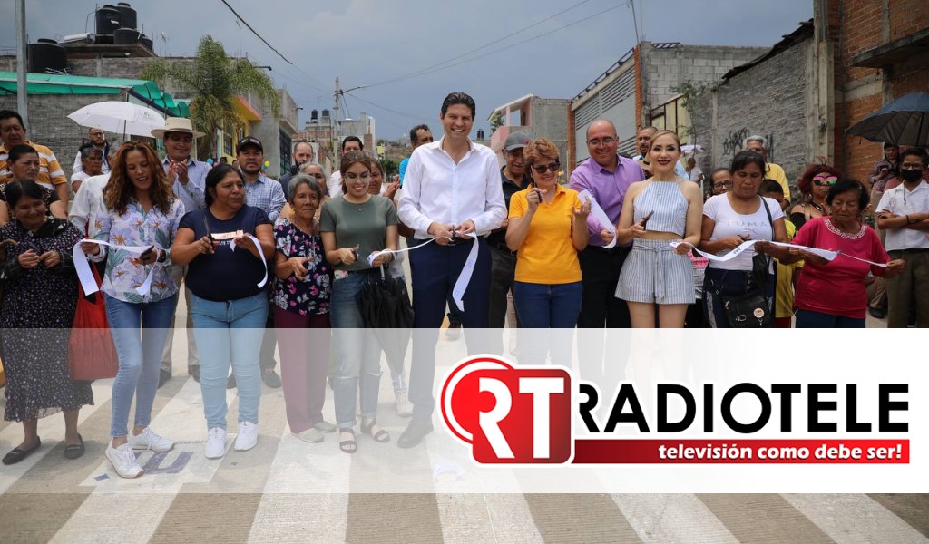 Morelianos celebran inauguración de calle en colonia Ciudad Jardín