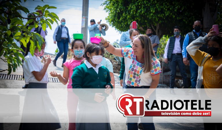 DIF Michoacán refuerza acciones a favor de la niñez en Uruapan