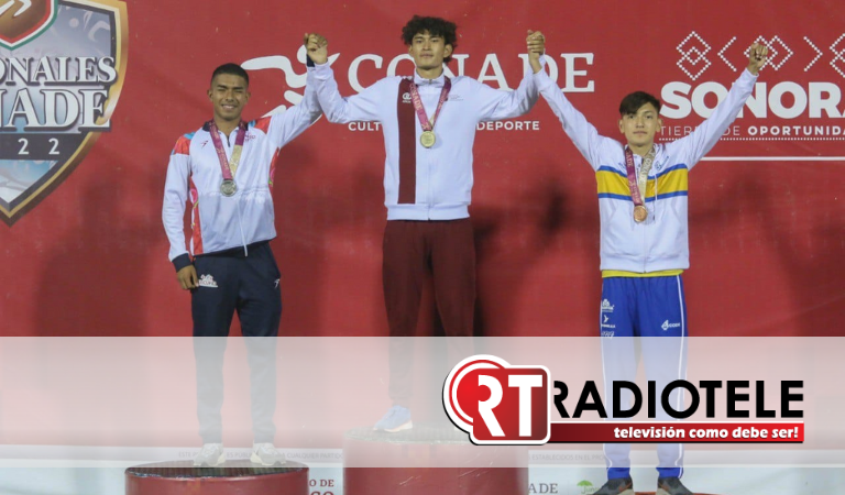 Da atletismo tres medallas más a Michoacán en Nacionales Conade 2022  