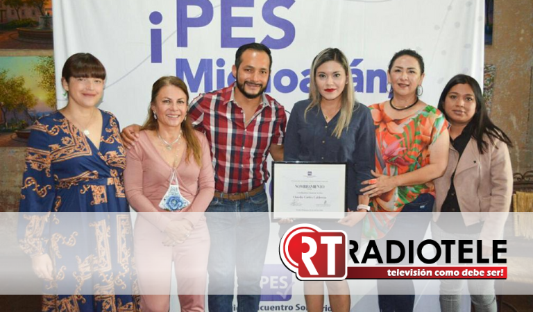 IEM reconoce al PES Michoacán como el primer partido político en la historia del estado
