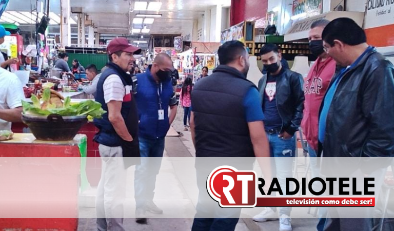 Dirección de Mercados y Plazas supervisa trabajos de rehabilitación en el Mercado Independencia