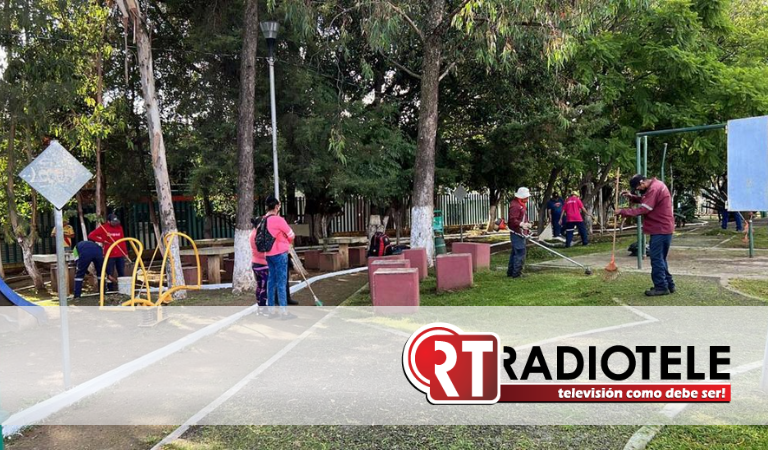 Realizan jornadas de limpieza en el Deportivo Colinas del Sur