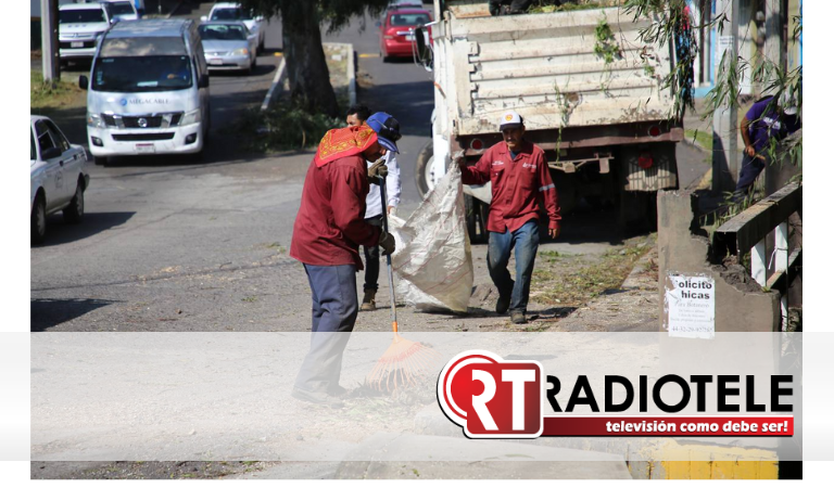 Ante lluvias, Gobierno Municipal redobla esfuerzos para mantener limpia Morelia