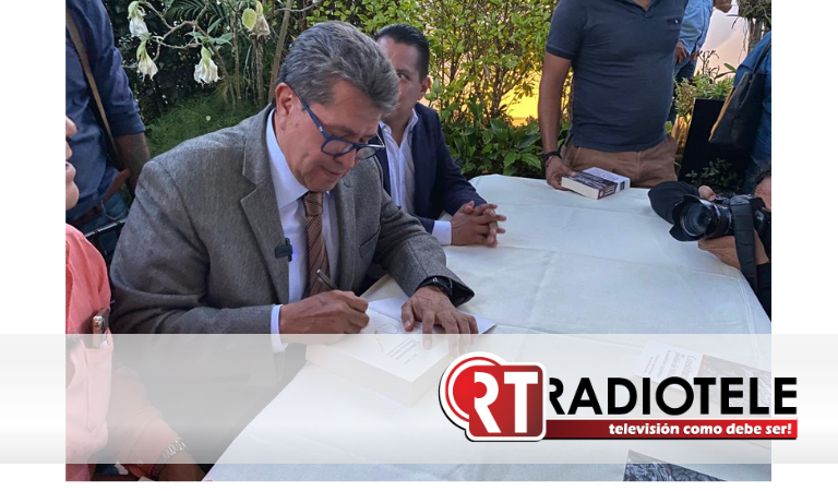 El senador Ricardo Monreal presentó su libro “Las grandes reformas para el cambio de régimen”