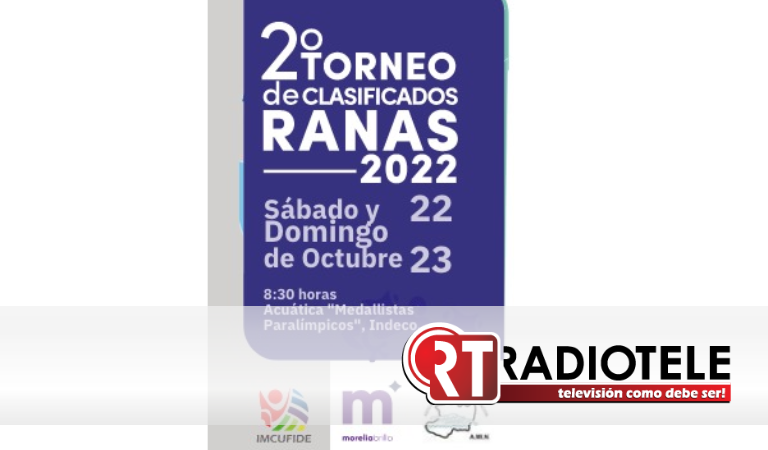2º Torneo de Natación “Ranas” será clasificatorio para estatal de Curso Corto 2022