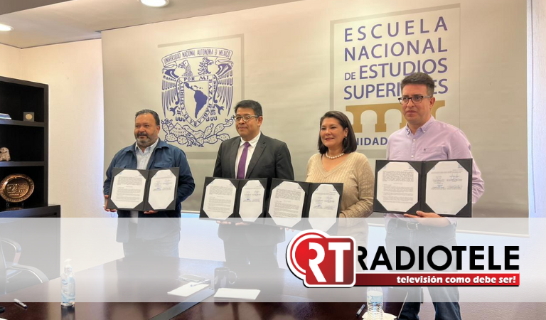Firman convenio de colaboración ENES-UNAM y Ayuntamiento de Pátzcuaro