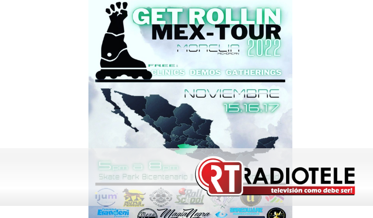 Del 15 al 17 de noviembre, Morelia será sede del “Get Rollin Mex-Tour 2022”