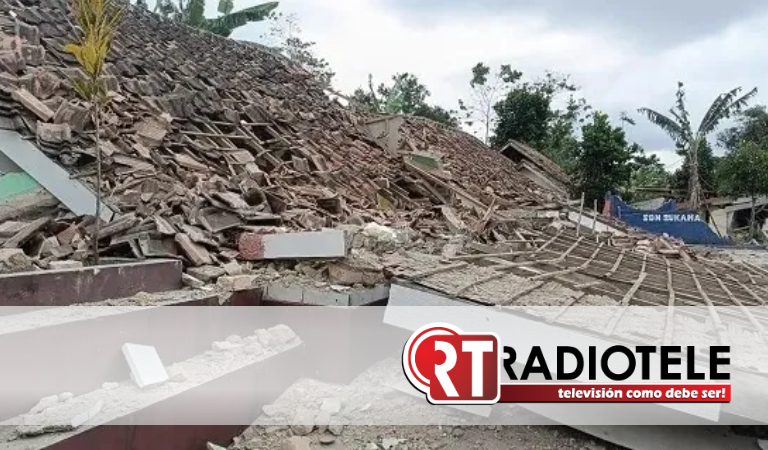 Fuerte sismo magnitud 5.6 sacudió a Indonesia