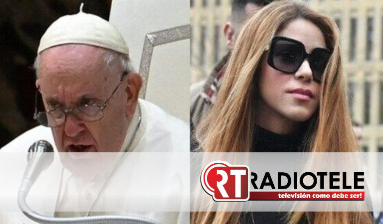 Mensaje del Papa Francisco desata revuelo en Twitter por tiradera de Shakira contra Piqué