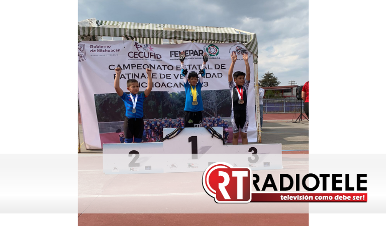 Equipo Relámpagos-IMCUFIDE gana tres medallas de oro y un bronce en Selectivo Estatal de Patines sobre Rueda