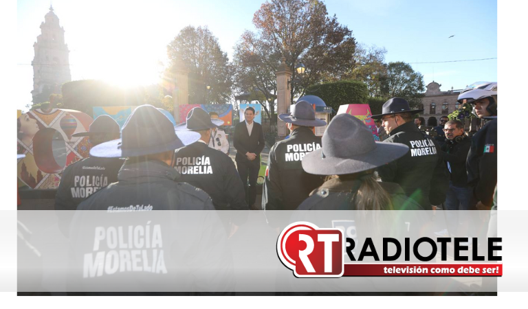 Fortalecen vínculos entre Alfonso Martínez y agrupamientos de la Policía Morelia
