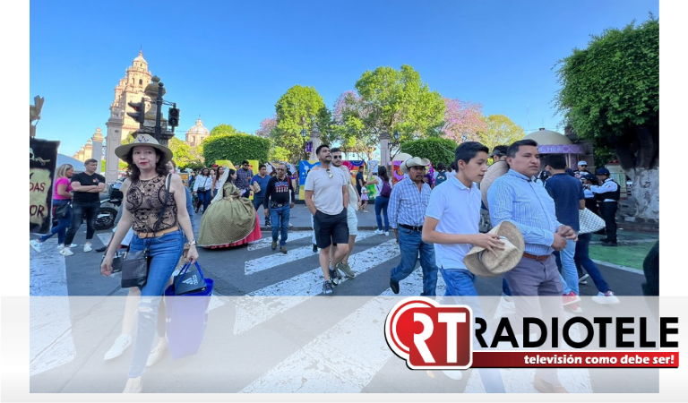 Registra Morelia afluencia de 227 mil turistas y visitantes durante Semana Santa