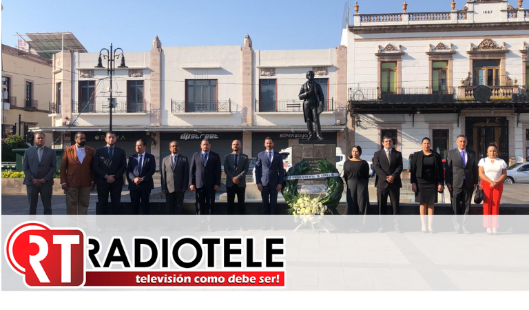 Ayuntamiento de Morelia conmemora CLXII aniversario luctuoso de Melchor Ocampo