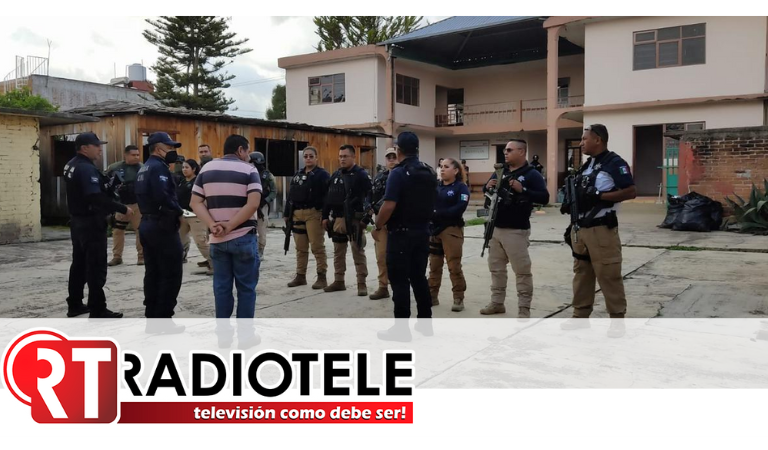 Establece SSP destacamento policial en la tenencia de Agostitlán, municipio de Hidalgo