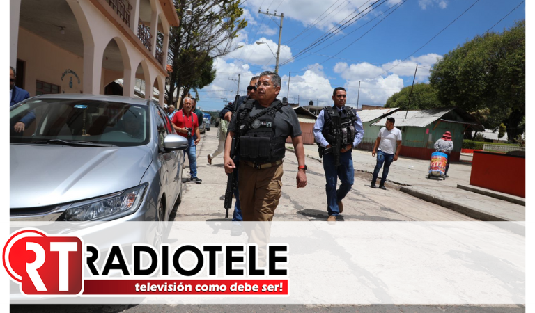 Actualizacion, Establece SSP destacamento policial en la tenencia de Agostitlán, municipio de Hidalgo