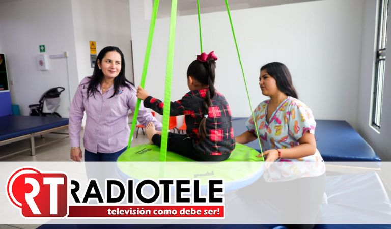 Fortalece DIF municipal el Centro de Rehabilitación Infantil de Uruapan con equipos nuevos