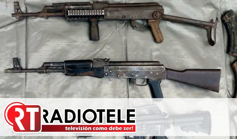 SSP, Sedena y GN aseguran 3 armas largas, un explosivo y más de mil 300 cartuchos útiles; en Apatzingán