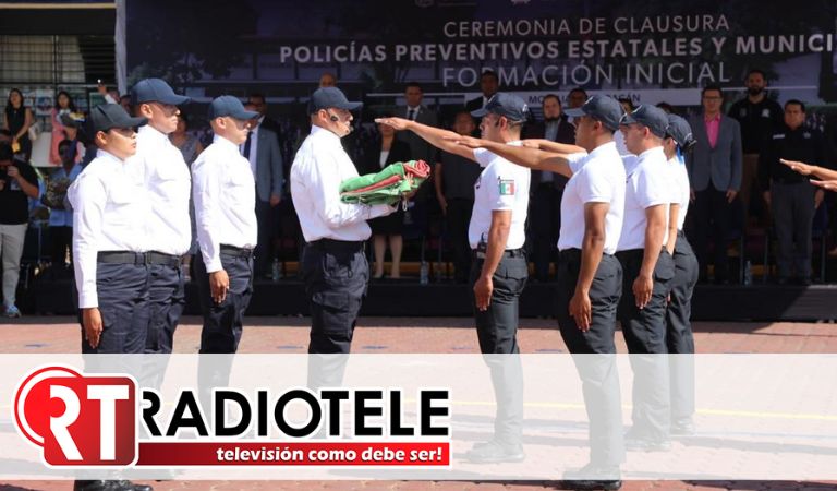 Con voluntad y lealtad por Michoacán, egresan 379 policías del Curso de Formación Inicial para Policías Preventivos: SSP