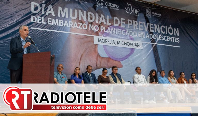 Trabaja DIF Michoacán por la prevención del embarazo adolescente
