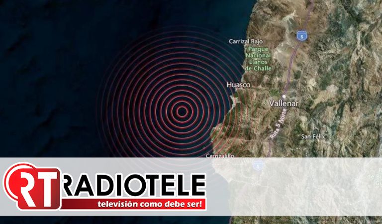 Nuevo sismo sacude a Chile: magnitud 6.6 en Huasco