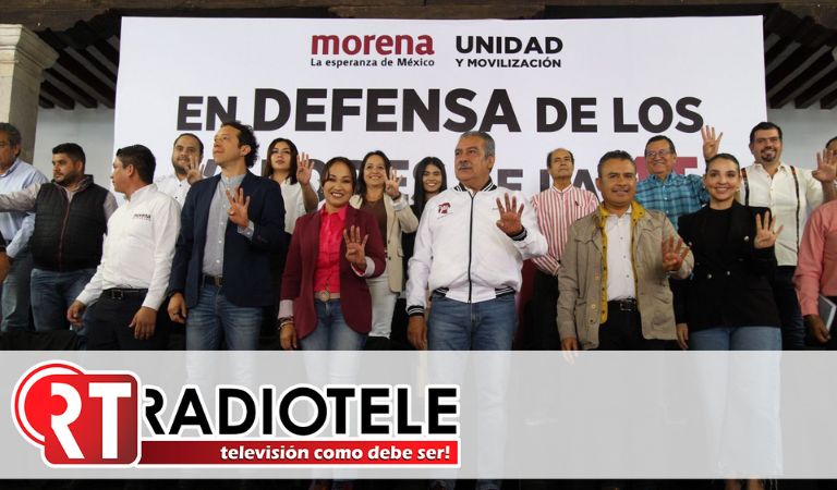 Defensa de los Valores de la 4T, la ruta para la unidad de Morena en Michoacán: Raúl Morón e Itzé