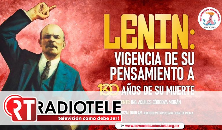 Antorcha recordará a Lenin en el centenario de su muerte