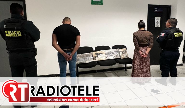 Detiene Policía Morelia a pareja que había disparado en contra de un civil