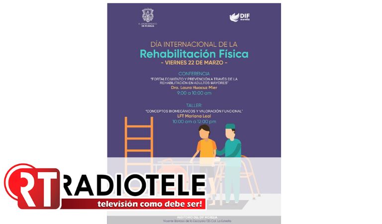DIF Morelia brinda servicios por el Día Internacional de la Rehabilitación