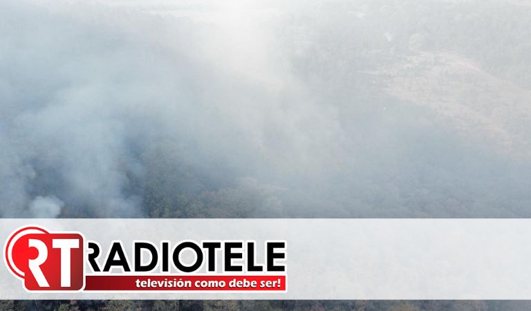 Sin daños graves tras incendio en el cerro del estribo, en Pátzcuaro