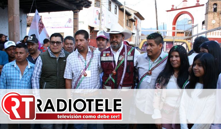 Con el apoyo de Cuanajo, se avecina el triunfo electoral de Julio Arreola, a la presidencia municipal