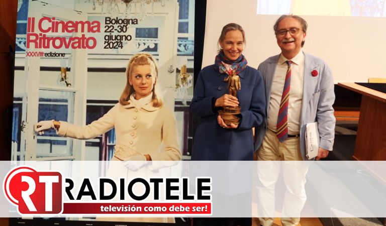 Daniela Michel recibió el Premio Vittorio Boarini en el 38° Festival Il Cinema Ritrovato