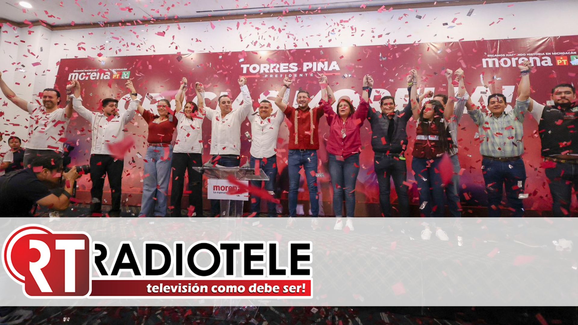Con el respaldo del pueblo moreliano, ganamos la elección: Torres Piña
