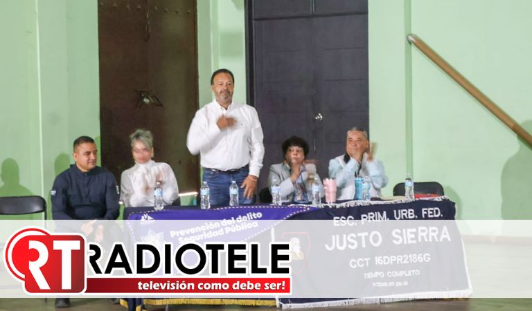 Julio Arreola Vázquez inauguró el taller de Prevención del Delito