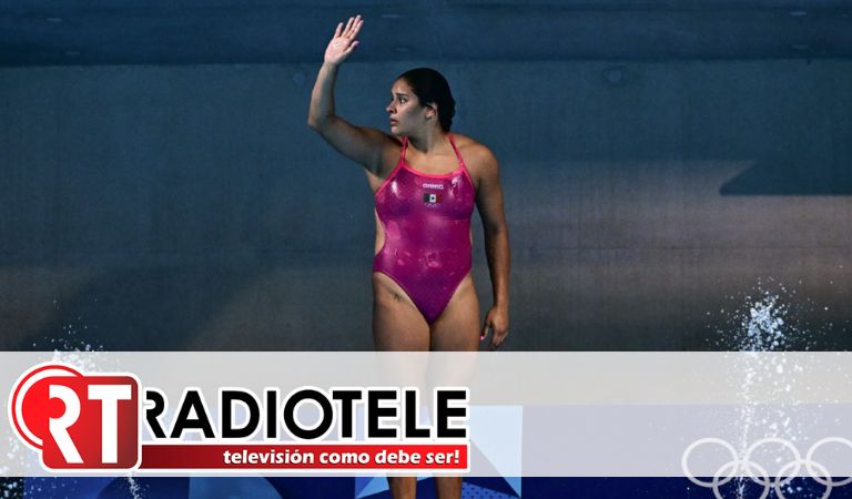 Aranza Vázquez obtuvo cero de calificación en su cuarto clavado en semis y se despide de París 2024